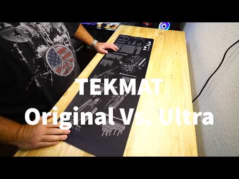 TEKMAT Ultra Unboxing and comparison with the Original TEKMAT