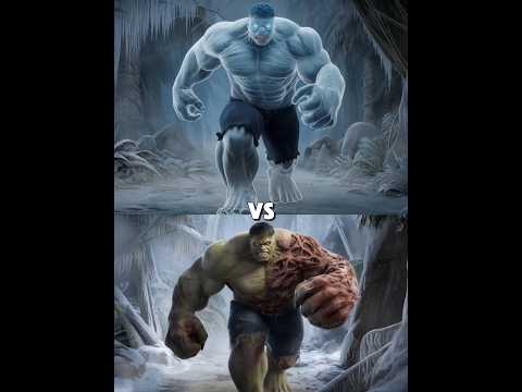 Zombie Hulk vs Ice Age Hulk