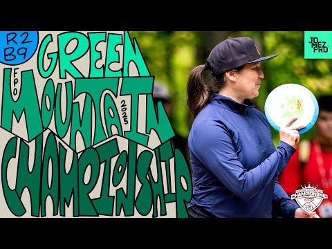 2025 Green Mountain Championship | FPO R2B9 | Gannon, Fajkus, Scoggins, Salonen | Jomez Disc Golf