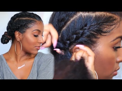 Cornrow Bun
