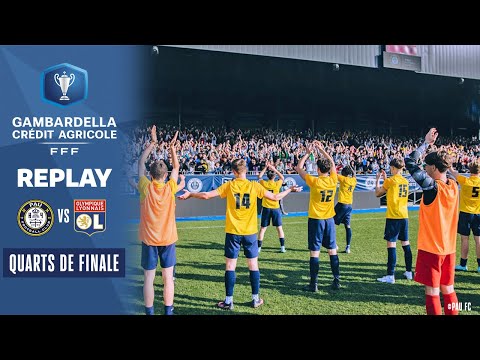 Quarts : Pau FC - Olympique Lyonnais U18 en replay (1-1 (4 tab à 3 ) I Coupe Gambardella-CA 22-2023