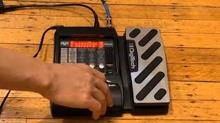 Video thumbnail for Digitech RP255 guitar multi effects pedal Demo/Review by Mount East Recordings