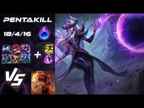 MID Syndra vs Annie [PENTAKILL] - EU Challenger Patch 25.22