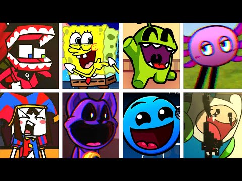 Wacky World but Different Characters Sing It ???? (FNF Wacky World but Everyone Sings It)