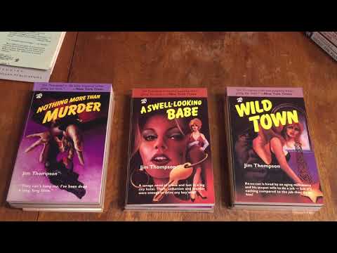 Black Lizard Classic hard crime vintage paperbacks, Part 1 of 2, Episode #89.