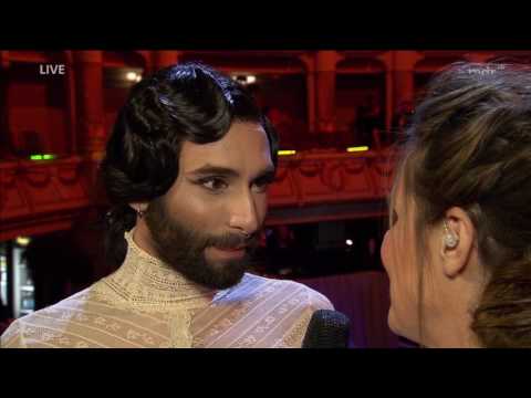 Conchita beim SemperOpernball - Interview nach dem Auftritt