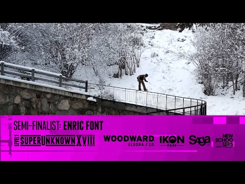 Enric Font SuperUnknown XVIII Semi-Finalist