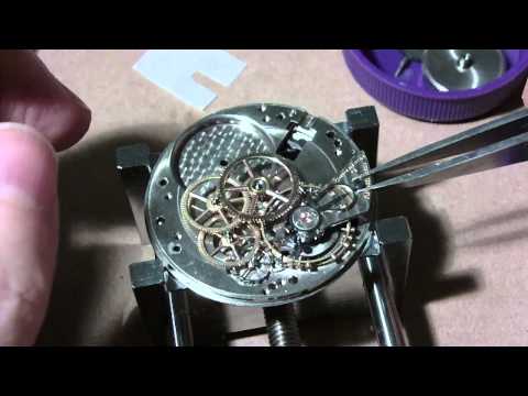 How I take apart a pocket watch, Hamilton 992, Part 2 of 2
