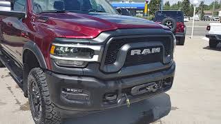 New Red Ram Power Wagon 2500 with 12 screen - Heavy Duty Offroad Truck