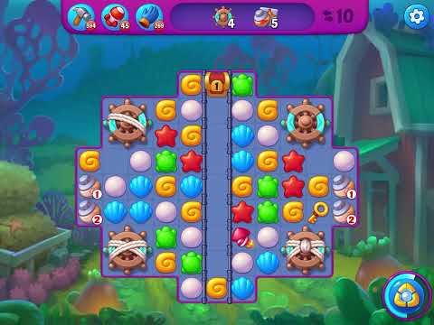 Fishdom Very Hard level 6505 no boosters フィッシュダム ベリーハード [Friend's]