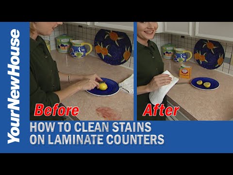 How to Remove Stains from a Laminate Countertop -...