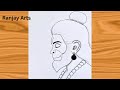 Bajrangbali Drawing Easy Hanuman Ji Drawing Chitra