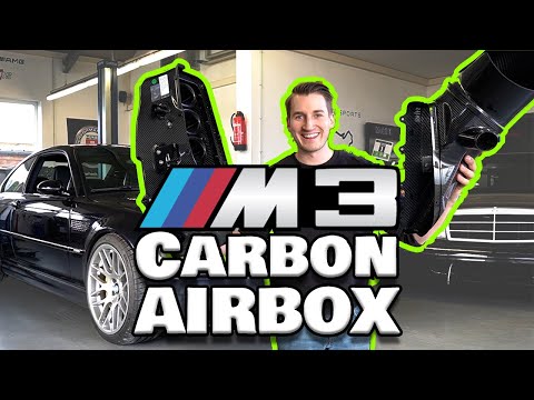 CSL CARBON AIRBOX for the BMW E46 M3 - that's just sick!! 💥