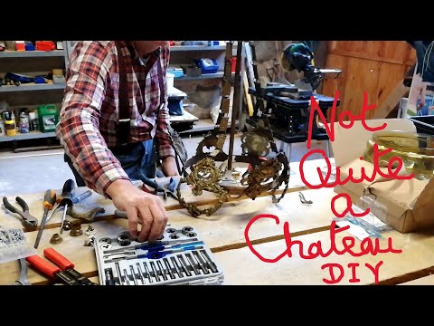 Not Quite a Chateau DIY 140 - Tony's FIRST ever video - Carry on Painting - and The Garlic goes in