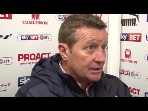 Danny Wilson Post-Scunthorpe United