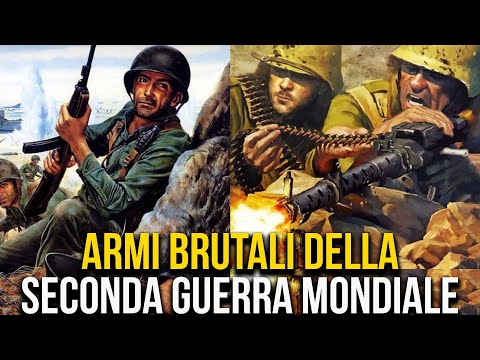 Tutte le ARMI BRUTALI della SECONDA GUERRA MONDIALE - ( TUTTE LE NAZIONI )