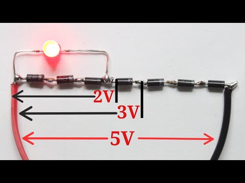 5V to 3V Regulator Using Diode