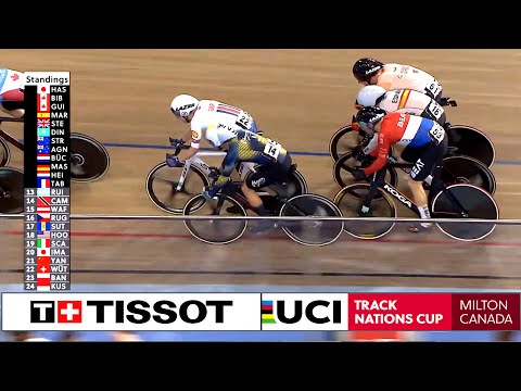 Men Elimination Race | 2023 Tissot UCI Track Nations Cup - Milton, Canada