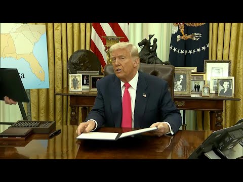Trump says markets dive not behind his reversal on tariffs | AFP