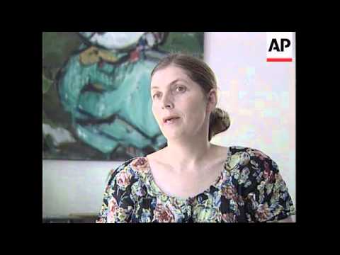 ISRAEL: REAL MODELS USED IN SHOP WINDOW TO SELL SWIM SUITS