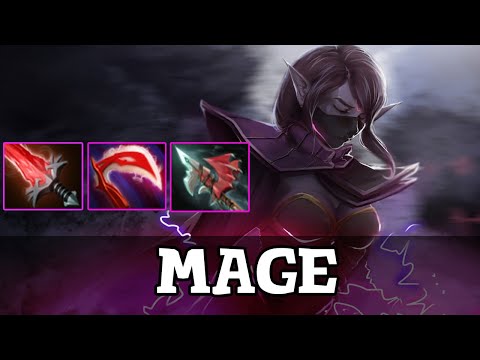 MagE TEMPLAR ASSASSIN PERFECT GAME - DOTA 2 7.23 GAMEPLAY