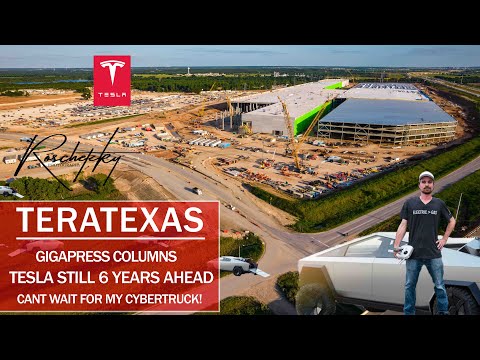 #GIGATEXAS TESLA #TERATEXAS 4680 Cybertruck Model Y and Tesla Semi Factory - Construction Update