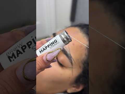 Brow map with me using the best mapping string you’ll find 🏆✨ Available at browsins.com 🌟