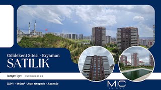 Eryaman Göldekent Sitesi 10. Kat 3,5+1 Satılık Daire
