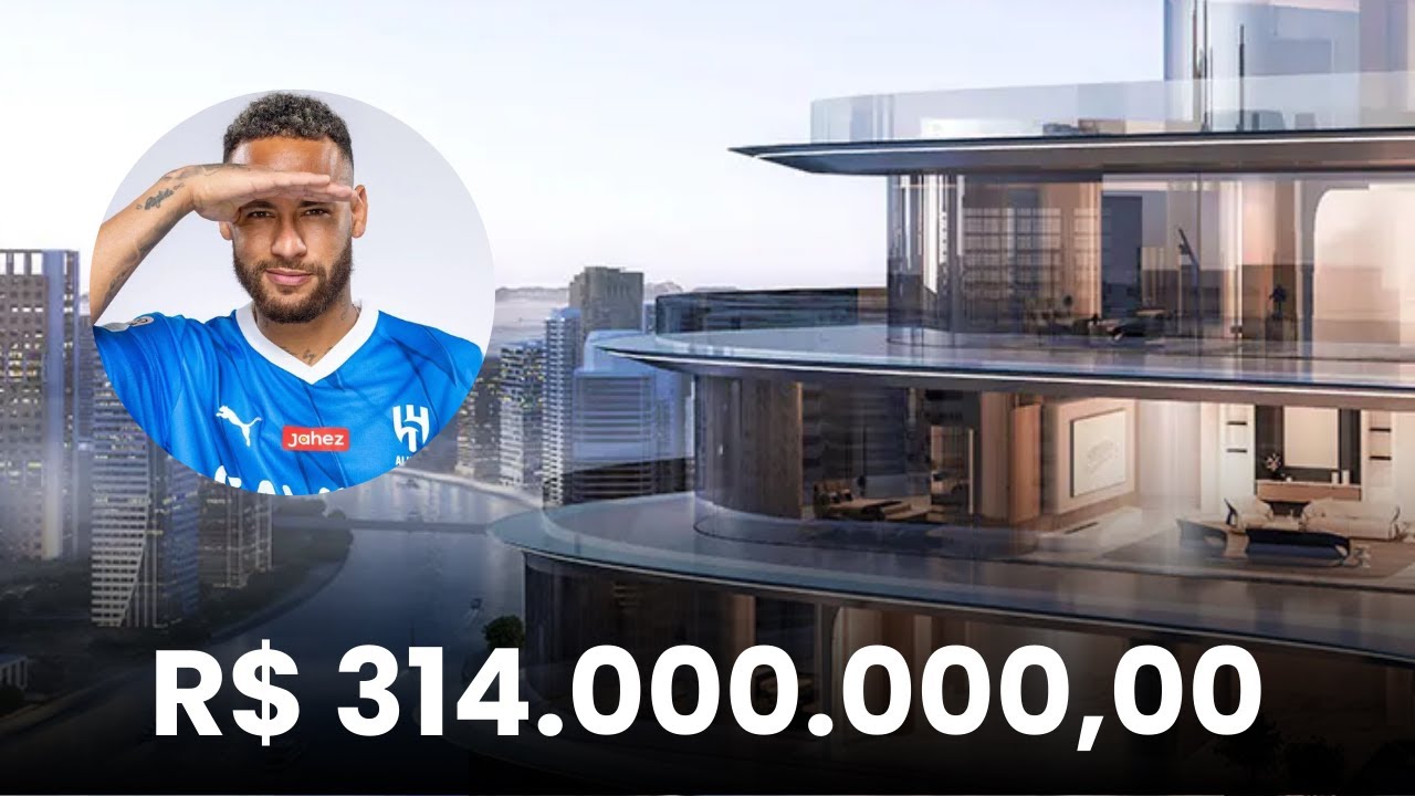 A Nova Cobertura MILIONÁRIA de Neymar em Dubai