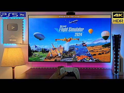 Microsoft Flight Simulator 2024 on PlayStation 5 😍 | PS5 PRO 4K HDR 60FPS Gameplay