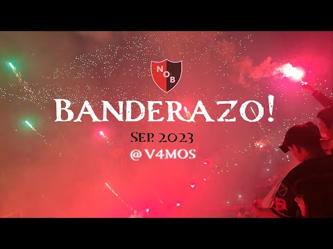 "4K I  NO Traten De Entenderlo! BANDERAZO" Barra: La Hinchada Más Popular • Club: Newell's Old Boys