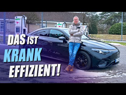 Mercedes CLA 250+ Die wahre Reichweite im Winter auf der Autobahn - Kälte kann einpacken