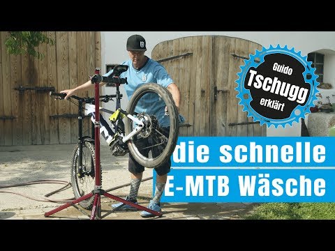 Wie man sein E-Mountainbike richtig wäscht & pflegt | Profi-Tipps von Guido Tschugg