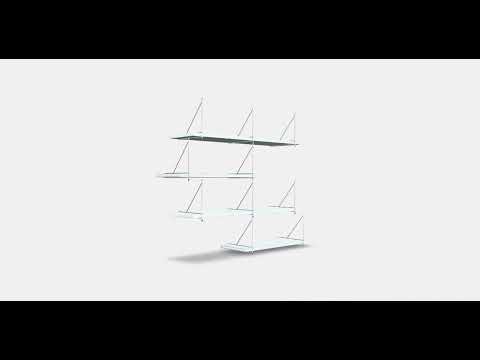 BERGSHULT - PERSHULT Wall shelf combination 1 | WebAR | 3DArt
