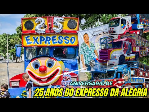 VLOG • ANIVERSÁRIO DE 25 ANOS DO EXPRESSO DA ALEGRIA !! 🎉🎁 // 4K🎥