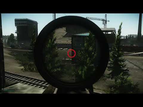 Crazy sniping spot on Customs (Escape from Tarkov)