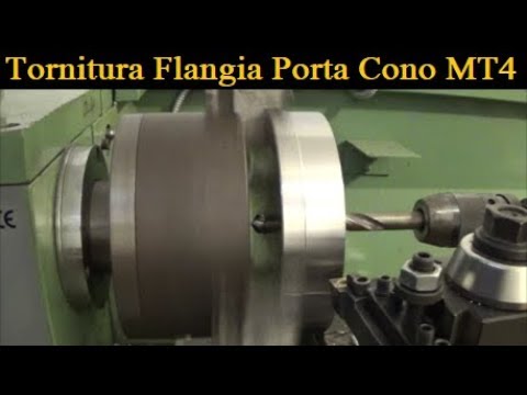 Tornitura Maschera Per Cono MT4 [ Turning Piece To Work MT4 Cone ]