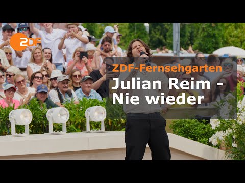 Julian Reim – "Nie wieder" | ZDF-Fernsehgarten