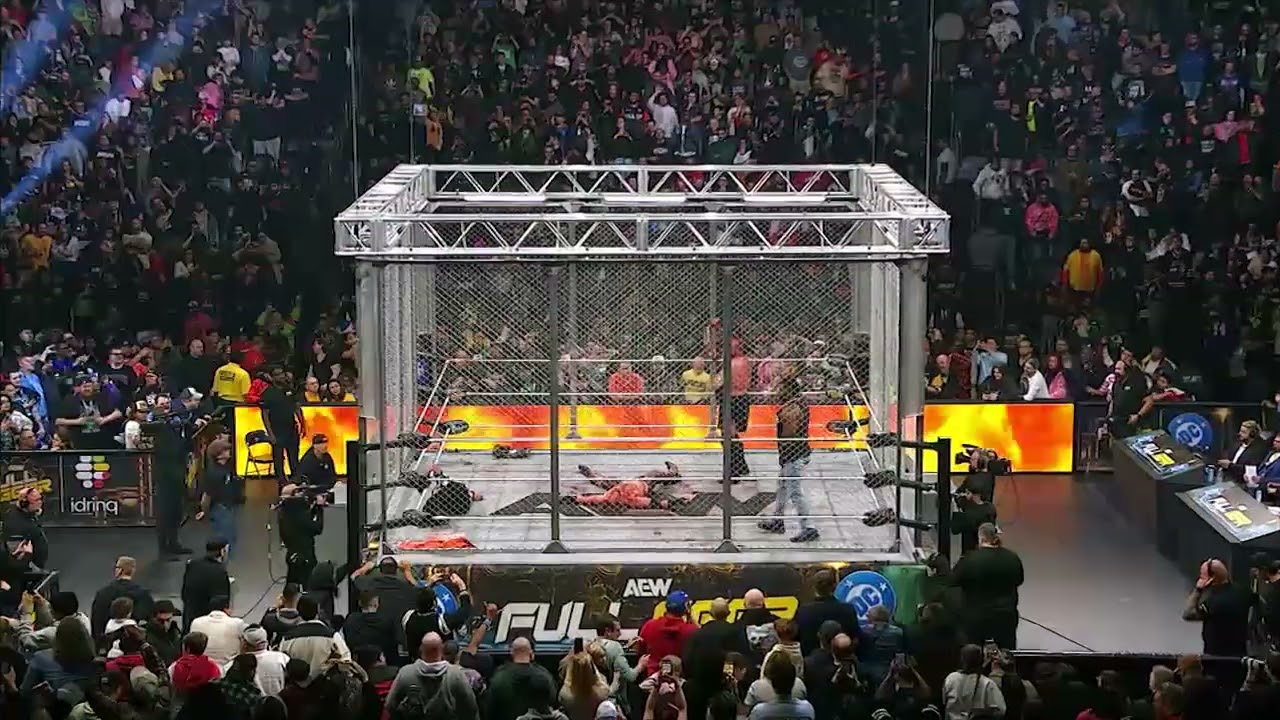 AEW Full Gear | Con AYUDA DE HOOK, SAMOA JOE VENCE A HANGMAN y es CAMPEÓN MUNDIAL