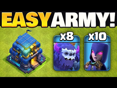 Easy TH12 Yeti Witch Smash Attack Strategy Explained (Clash of Clans)