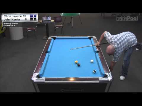 Chris Lawson vs John Keeler at River City Billiards