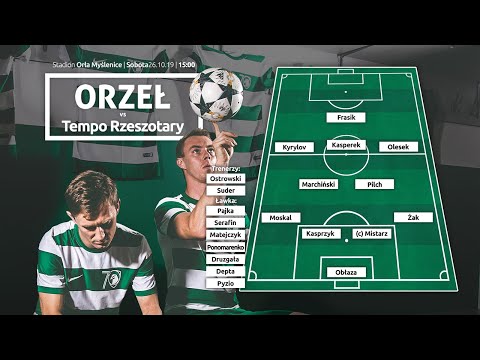 Orzeł Myślenice - Tempo Rzeszotary 26.10.2019 - Skrót meczu