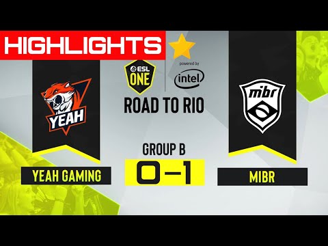 Yeah 0-1 MIBR - Dust2 Map 1 | ESL One: Road to Rio NA Group B