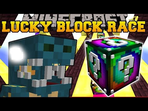 Minecraft: EVIL GOLDEN LUCKY BLOCK RACE - Lucky Block Mod - Modded Mini-Game