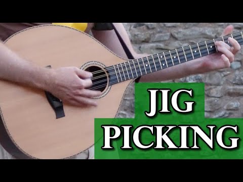 How to play jigs on the Irish Bouzouki (basic to advanced, with tabs)