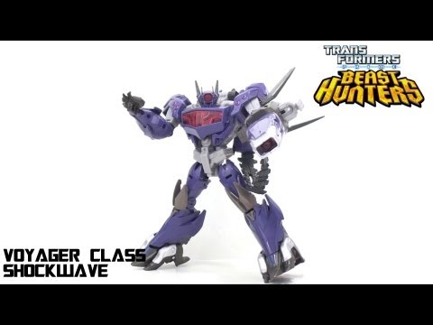 Video Review of the Transformers Prime: Beast Hunters Shockwave