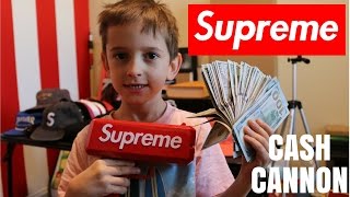 $5,000 IN A SUPREME CASH CANNON (MONEY GUN BALLIN)
