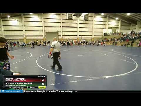 70 Lbs Round 4 - Roxanna Maria Flores, Idaho Gold Wrestling Club Vs Zariya Martinez, Idaho Gold Wr