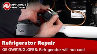 GE Refrigerator Repair - Will Not Get Cool - Start Device