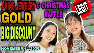 Download lagu J-VINS JEWELRY GOLD BIG DISCOUNT AND CHRISTMAS RAFFLE |J-VINS JEWELRY |NOVEMBER 11,2025 #gold #viral mp3
